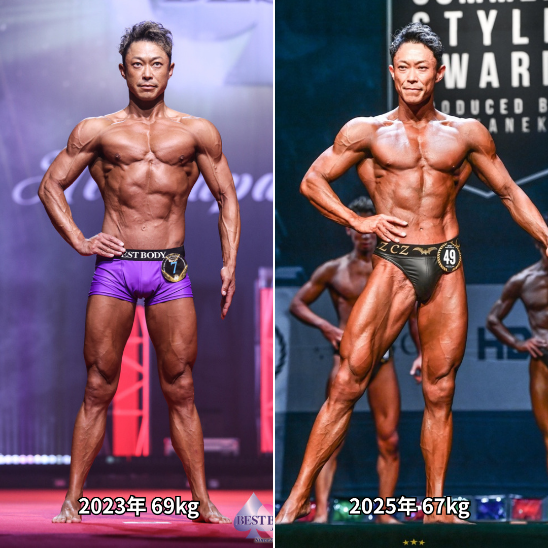 前大会からのBefore / After】18ヶ月のボディメイクで見えた成長｜SSA